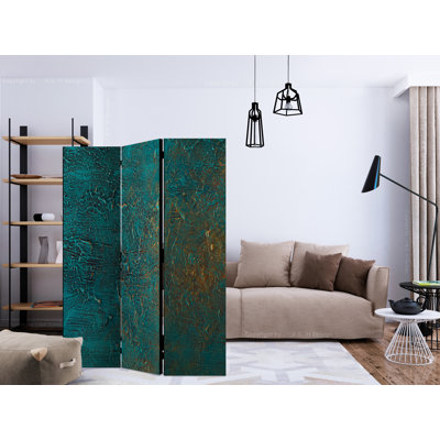 135cm W x 172cm H 3 - Panel Wood Folding Room Divider