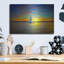 Breakwater Bay «Destin Sunset Sailing East Pass» par Ezra Tanner, art mural en métal-1854933009