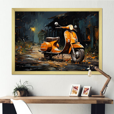 Scooter aventures sur toile