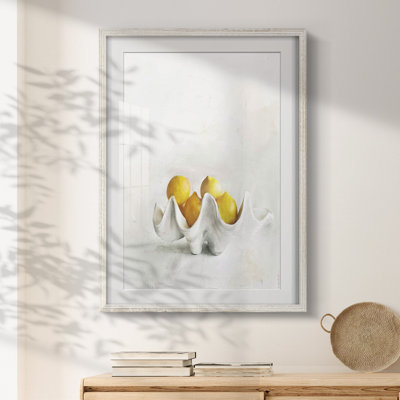 Citrons - impression encadrée