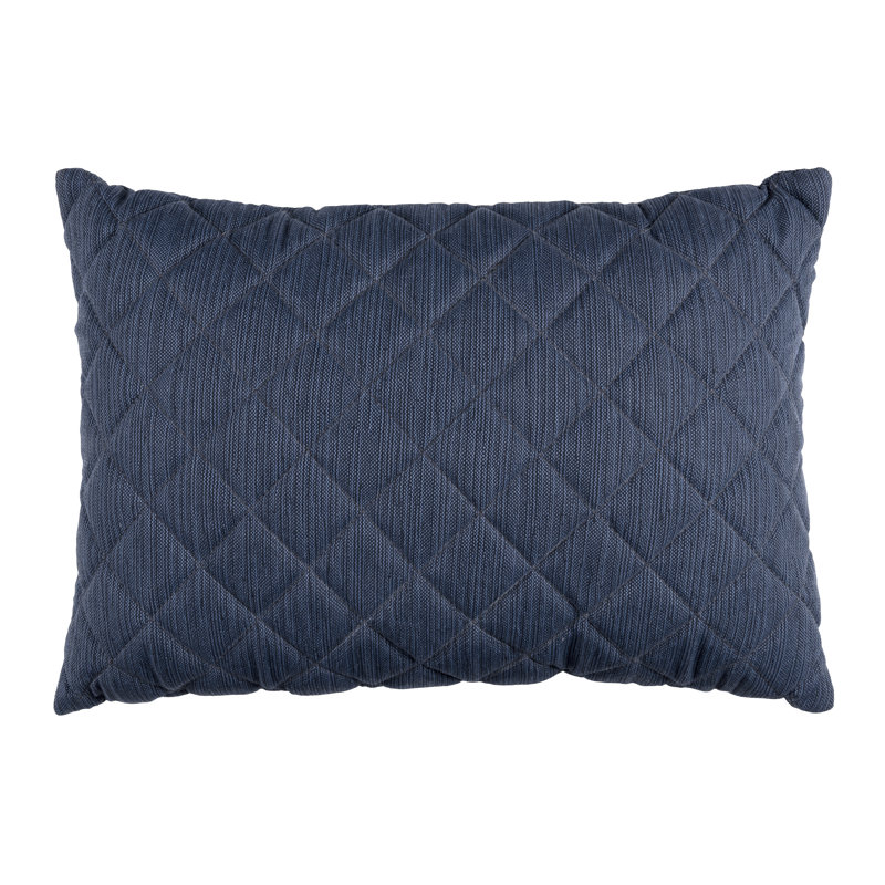 Erler Rectangular Cushion, Dark Blue