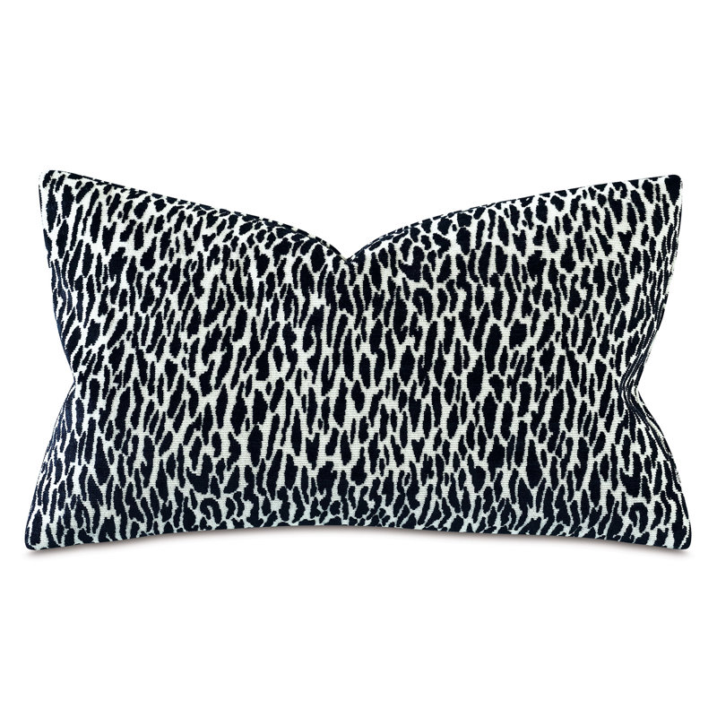 Earl Woven Rectangular Pillow Cover & Insert, Earl Onyx