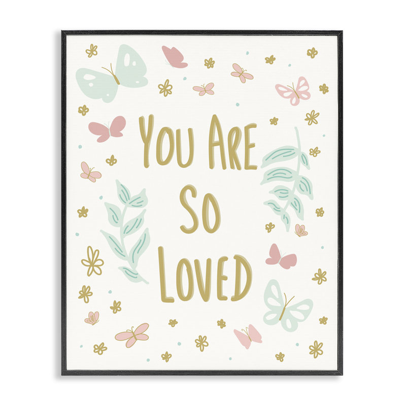 Impression sur toile encadrée So So Love Uplifting Flowers, design par Sweet Melody Designs, H 20 po x l 16 po