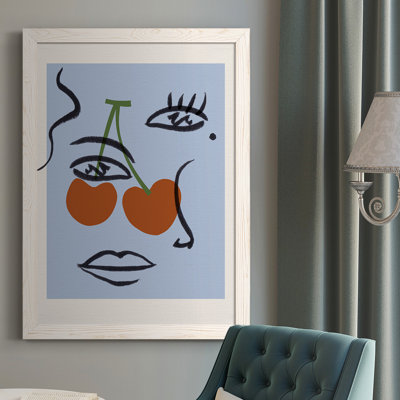 Cherry Baby I - Single Picture Frame Print on Canvas