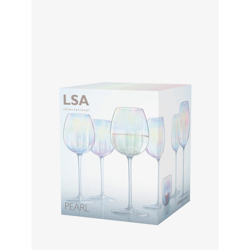 Pearl Glass Wine Glass
