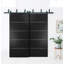 Porte noire standard en bois Planum-75685692