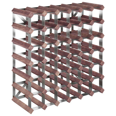 Danera Countertop Wine Rack Bottle Holder Wine Storage Organizer Solid Wood