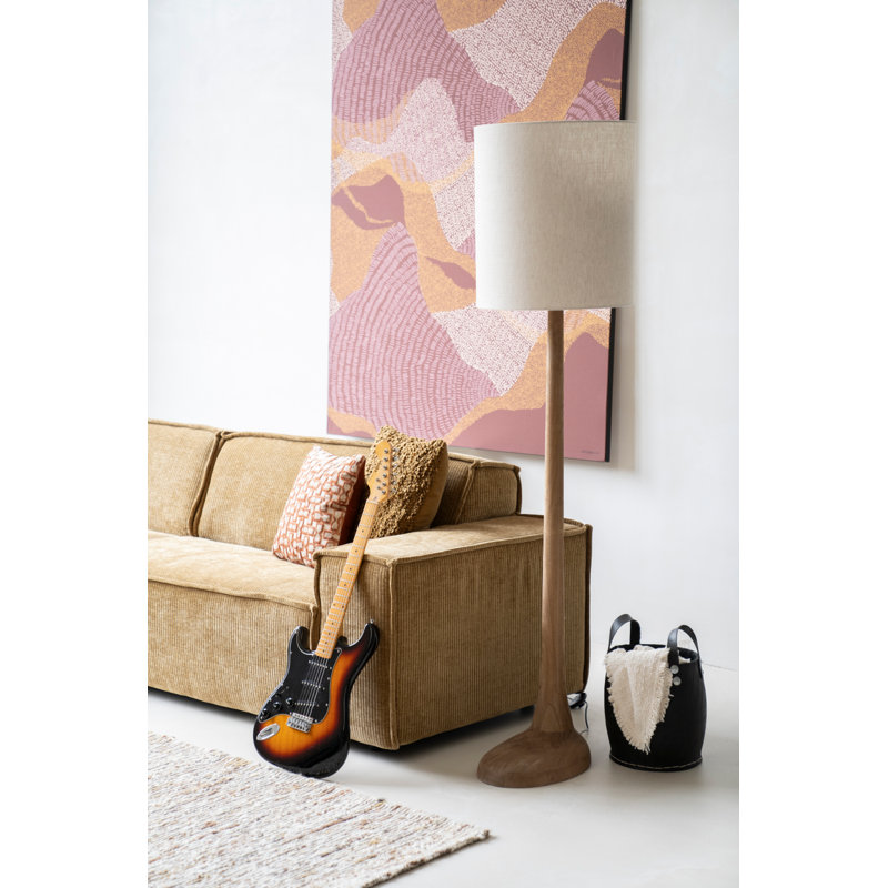 Rine Floor Lamp, Brown