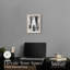 Décoration murale "Her prive I" Shadowbox Print Glam par Notoriart, cadre blond, 11 x 16-78601010-78601013