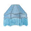 19cm H Fabric Empire Lamp Shade ( Slip-On ) in Blue