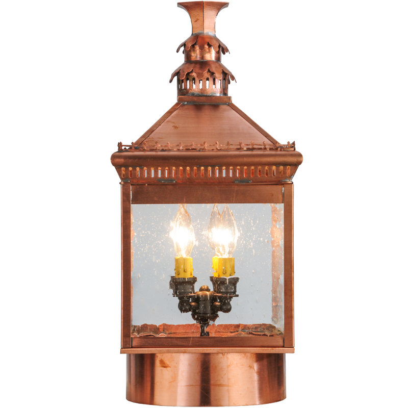 Rustic Lodge 4 - Light Lantern Head