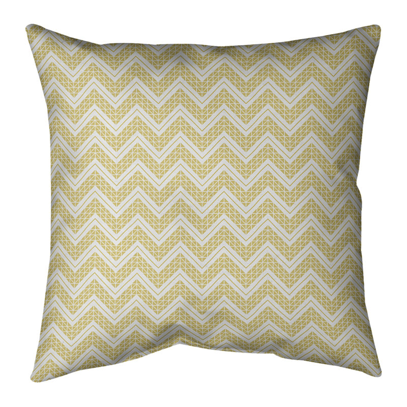 Coussin Rhonda Cheval, Bourre en polyester, Jaune pâle, Faux lin