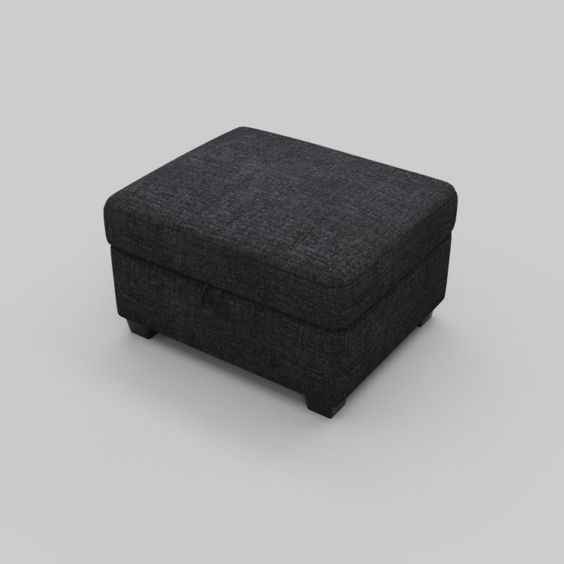 Footstool,black