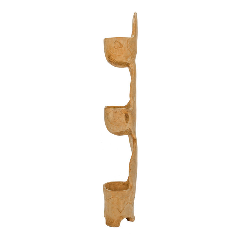 Jarlathus 9.8'' W Solid Wood Shelving Unit