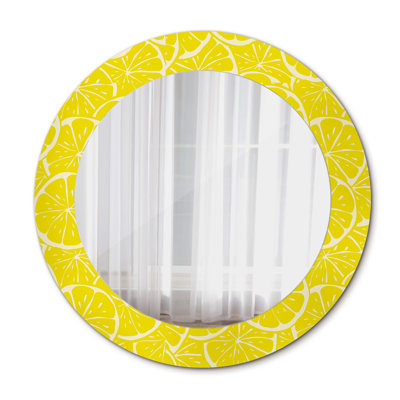 Huldar Glass Flat Wall Mirror