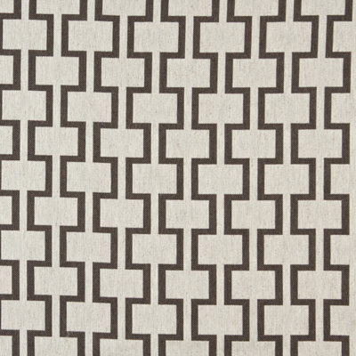Tissu de lin géométrique