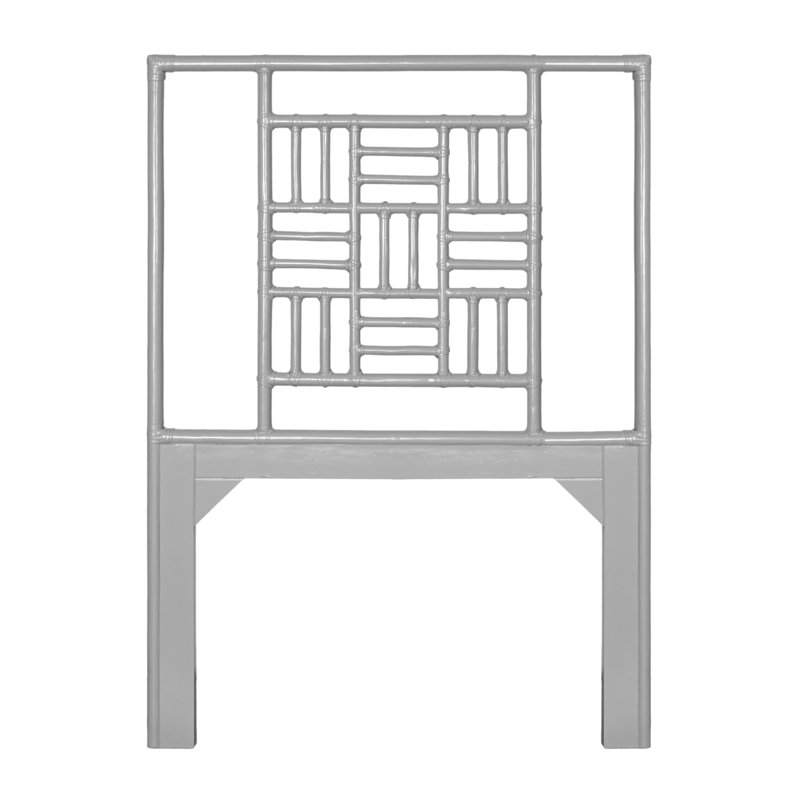 Finn Twin Extra Long Bed, Turquoise, Extra-long Twin, Gray