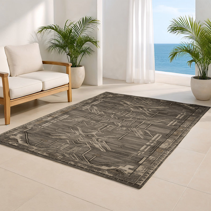 Tapis intérieur et extérieur ArtDeco, Rectangle 4pi x 6 pi