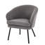 Corduroy Upholstered Armchair, Comfy Barrel Chair-130138570