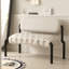 Banc blanc moderne de style crème
