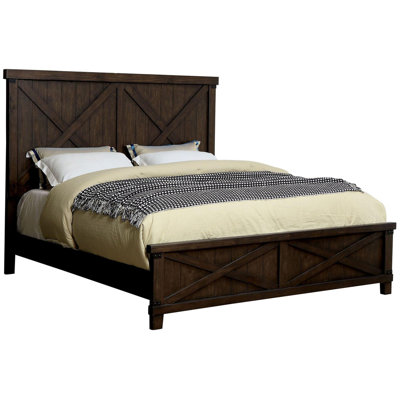 Edgecliff Solid Wood Bed by Gracie Oaks