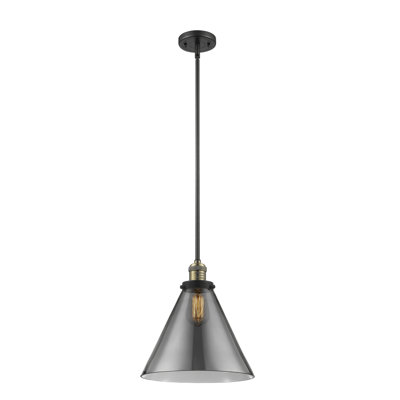 Luminaire suspendu conique à 1 lumière Anner