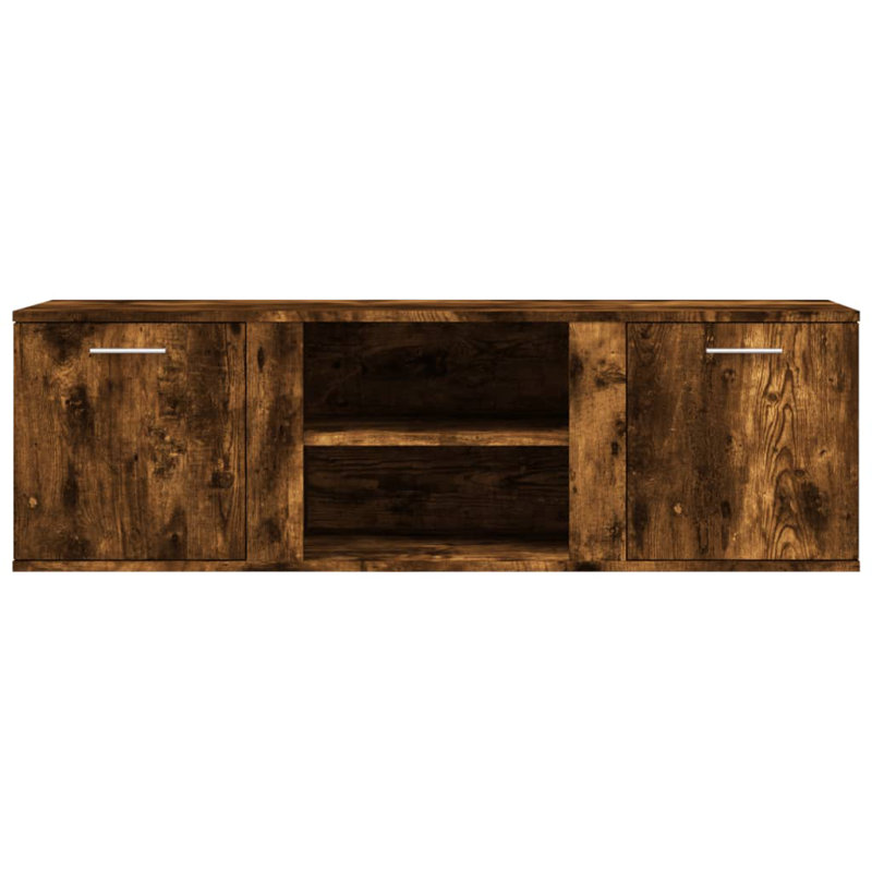Agnete TV Stand for TVs up to 55", Smoked Oak