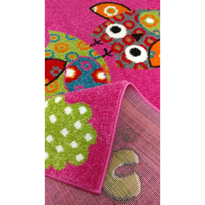 Tapis pour chambre d'enfant Brittney, Rectangle 5 pi 3 po x 7 pi 3 po