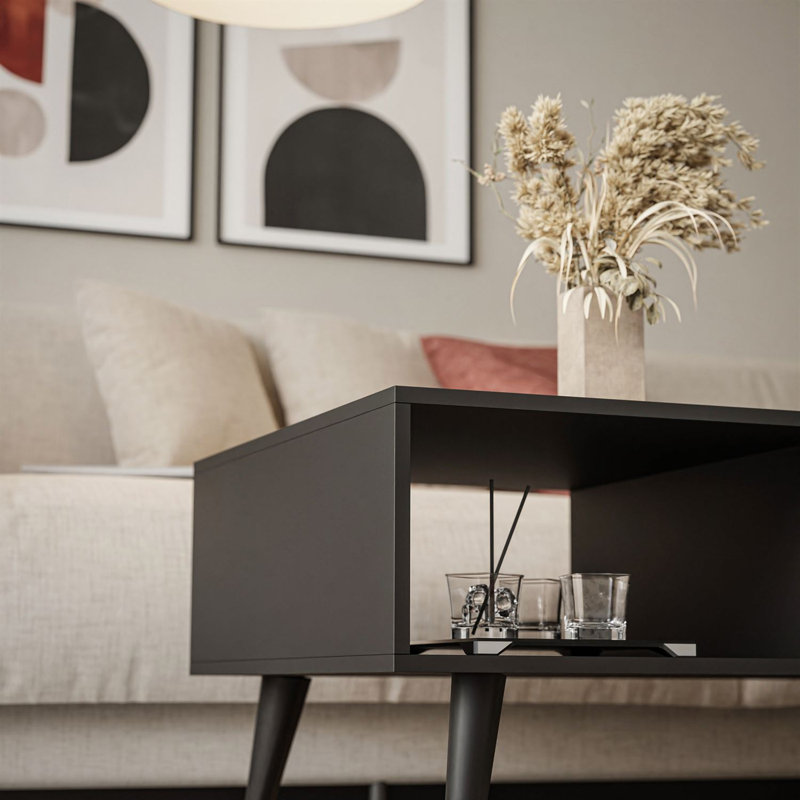 Cornelie Four Leg Coffee Table with Storage