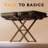 Fully Assembled Luggage Rack for Guest Room, Upgraded Bamboo Foldable Suitcase Stand with 5 Nylon Straps