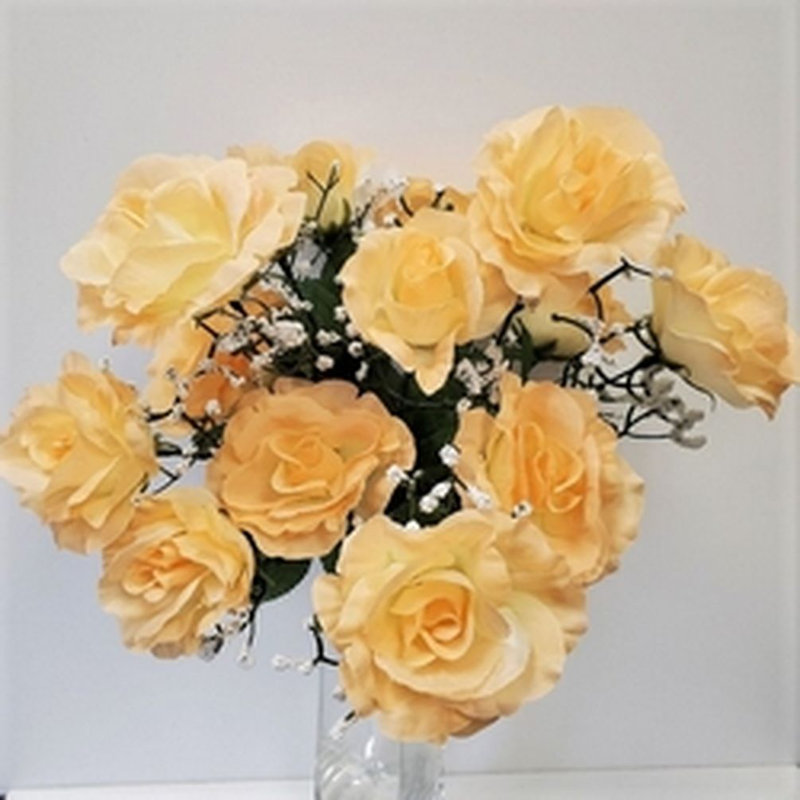 Roses et tiges, Pêche