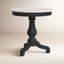 Danielle Marble 24" Pedestal Side Table-545122853