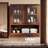 Modern Wall Mounted Bathroom Cabinet, Reeded Acrylic Door Storage Cabinet with Adjustable Shelf & Built-in Towel Ring, Space-Saving Floating Wall Organizer for Bathroom Laundry Room Small Space