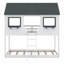 Lit superposé simple au-dessus de simple Jioni Kids-712326750
