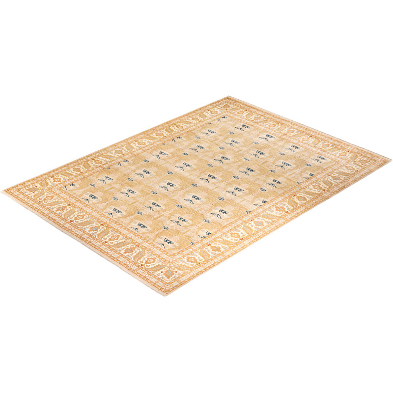 Classic One-of-a-Kind 9' 1" X 12' 5" Hand Knotted Area Rug