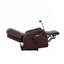 Cooperman Leather Power Recliner Chair-1602405496