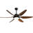 Lajuanna 54" 6 - Blade LED Propeller Ceiling Fan with Remote Control-783123118