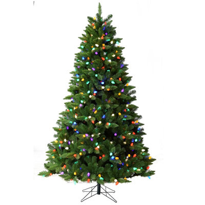 78' Lighted Pine Christmas Tree