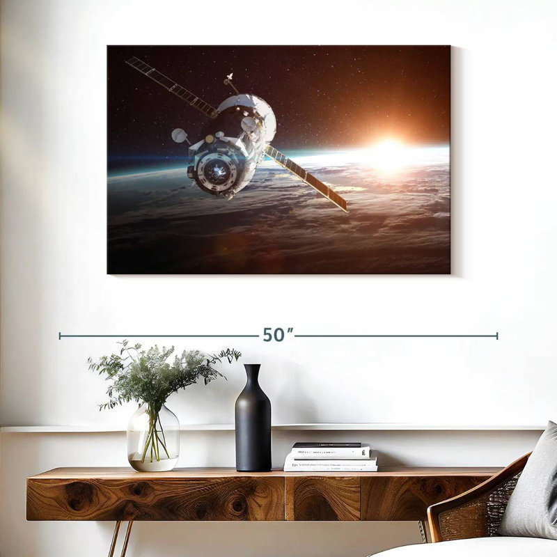 Satellite Over Earth