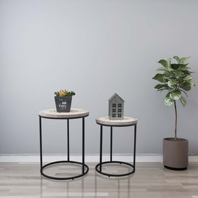 Top Nesting Tables End Table
