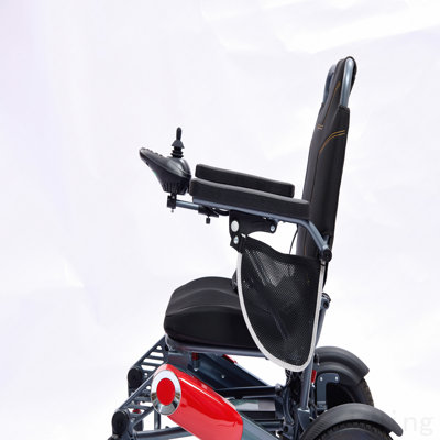 Ultra Lightweight Foldable Power Wheelchair For Adults With Two Lithium Battery, 40 Miles Long Range With Two Lithium Batteries, All Terrain Power Wheelchair, 300 Lbs Capacity
