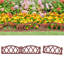 Deidamia 25 cm H x 60 cm W Plastic Polypropylene Lawn Edging Fencing-263590838