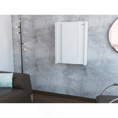 Bureau rectangulaire pliable Wakeman - blanc
