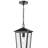 9.25" Wide 1-Light Outdoor Hanging Pendant - Powder Coated Black