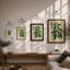 Study in Green Botanical - Framed Print-1499012138-1499012136