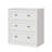 Modern Nightstand With 3 Drawers-753786833