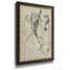 «Horse In Bridle S croquis I», toile encadrée de qualité supérieure - prête à être accrochée-979661780