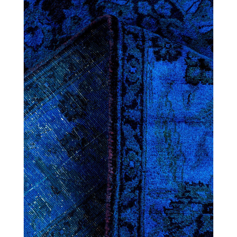 Fine Vibrance One-of-a-Kind 4'2" X 6'2" Hand Knotted Area Rug