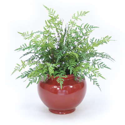 Usine de fleurs artificielle 25,5" en pot