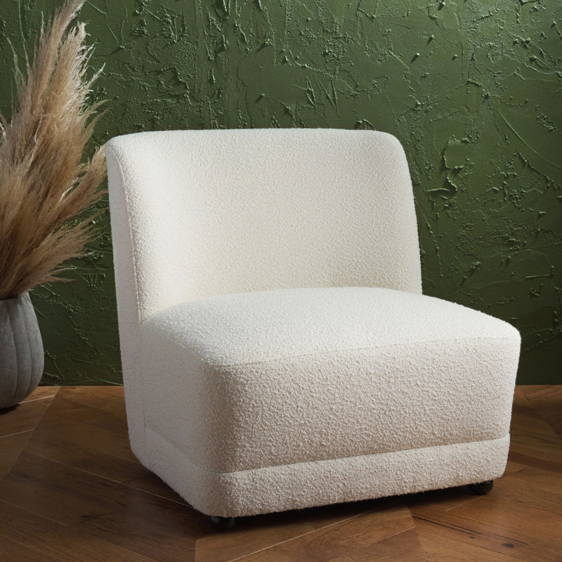 Fauteuil de chambre de 28,7 po de large Ghida
